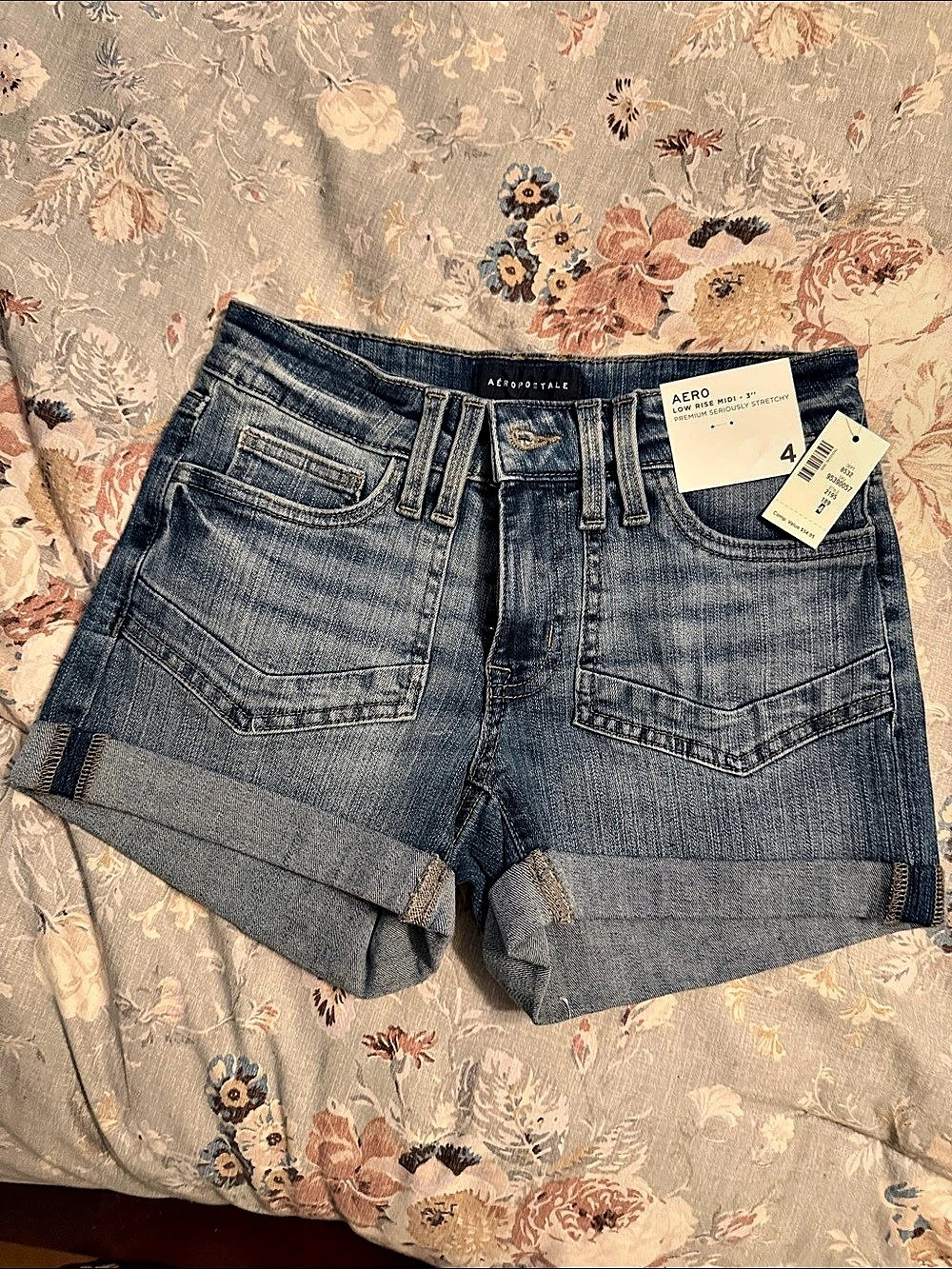 Aéropostale Denim Jean Shorts Blue NWT
